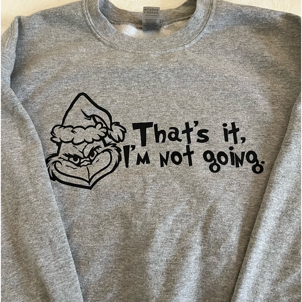 The Grinch crewneck. Size Medium